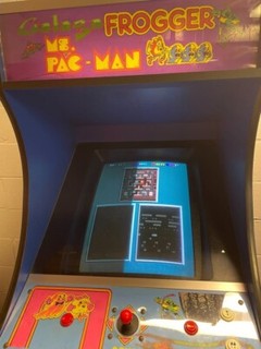 Ms Pac Man Galaga Class of 1981 Arcade Cabinet