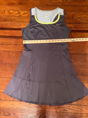 Nike Dri Fit Women's tennis Gray /green Dress size Large fairy, 90’s baby doll - Picture 5 of 15