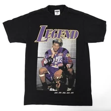 Kobe Bryant Lakers Shaka Wear Shirt Adult medium Legeng 24 NBA Basketball Vintag