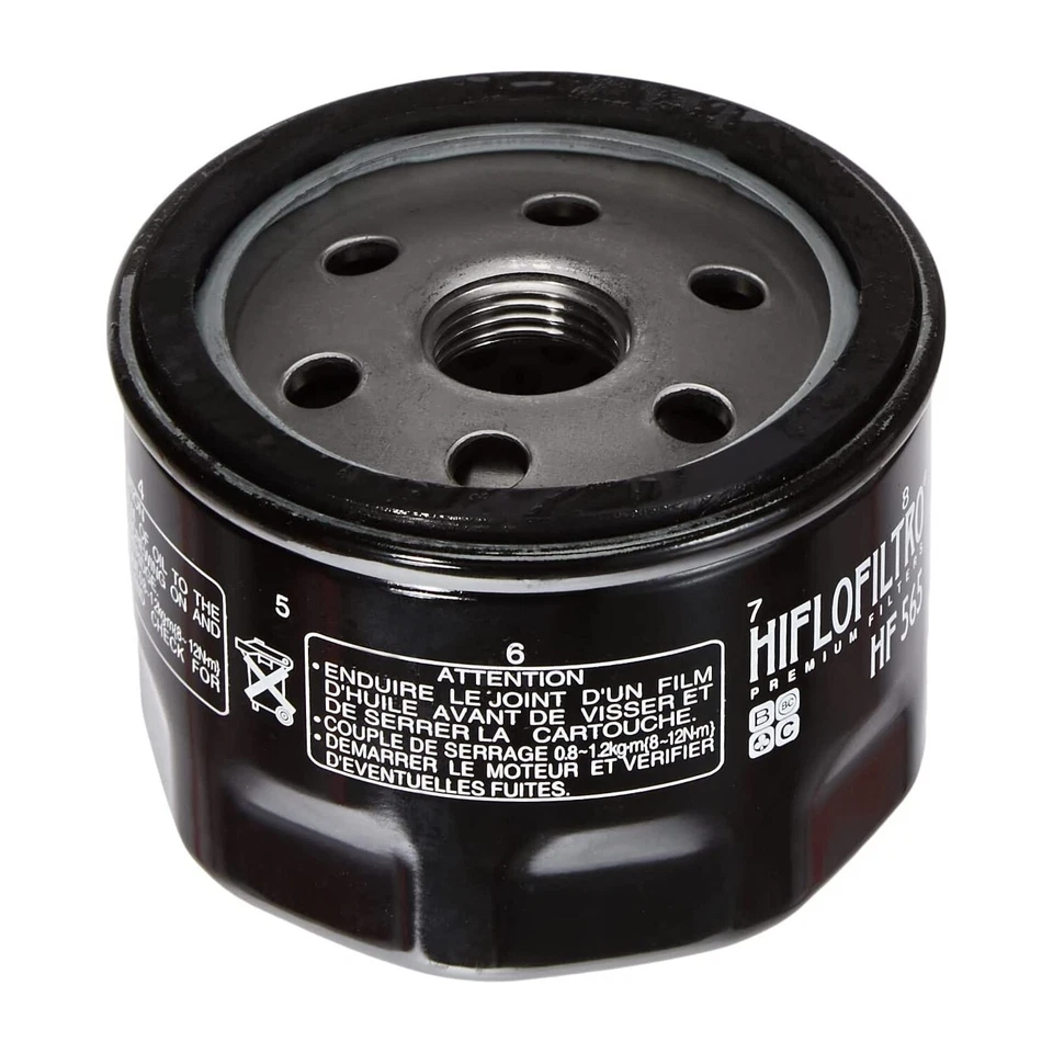 HifloFiltro Calidad OE Aceite Filtro Para Gilera 800 Gp / Centenario (2008A 2014 - Imagen 3 de 4