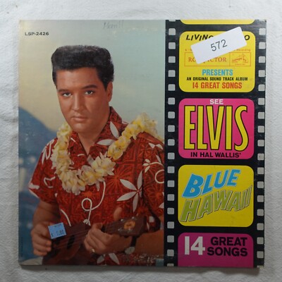 Elvis Presley Blue Hawaii RCA LSP-2426 Record Album Vinyl LP | eBay
