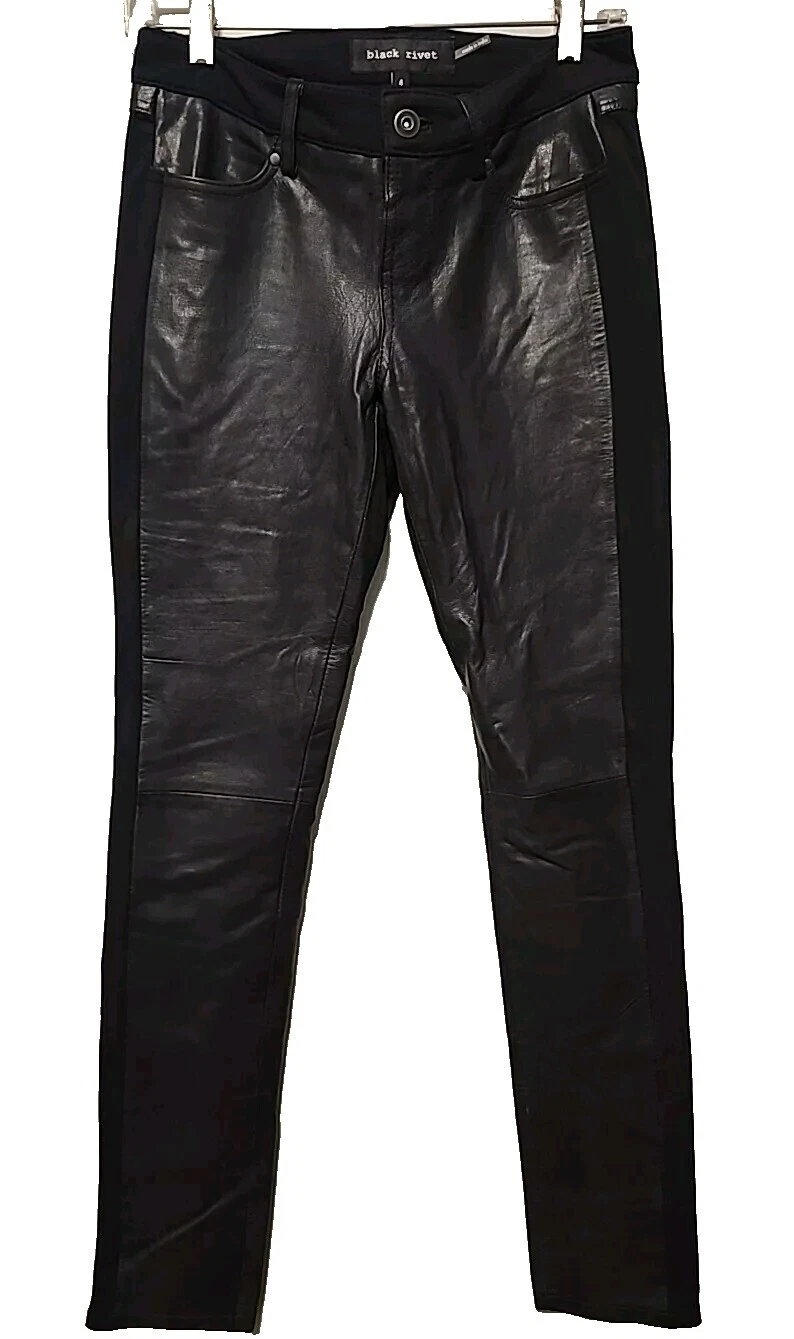 Ropa de Cuero para Mujeres Black Rivet