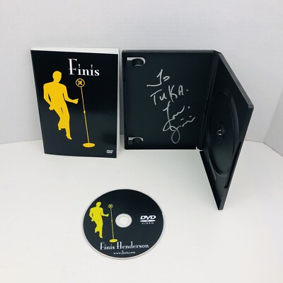 Finis Henderson Live Music Concert DVD Signed