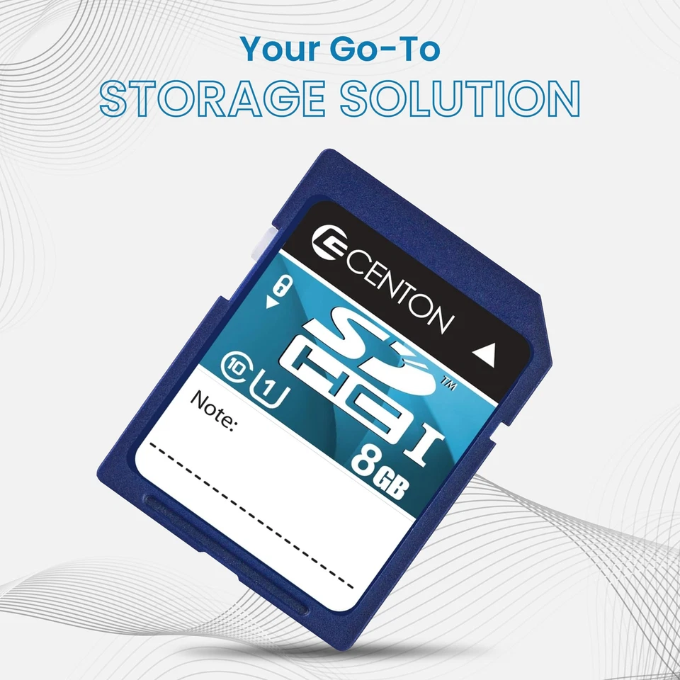 Centon 8GB Micro SD Card High Speed Storage for Phones Tablets Cameras - Image 2 of 4