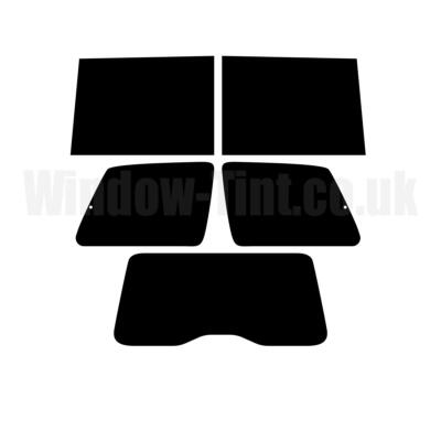 Pre Cut Window Tint for Fiat Ulysse MPV 1995-02 5% Limo Black Rear Tinting Film