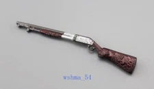 1/12 Scale Metal M1897 Shotgun Model Weapon Toy Accessory for 6" Action Figure
