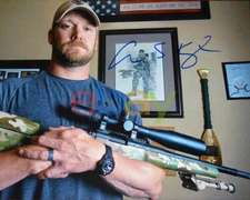Chris Kyle American Sniper Seal Team - 3 Signed 8x10 Autographed Photo reprint