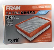 FRAM Extra Guard Engine Air Filter Replacement, CA3916