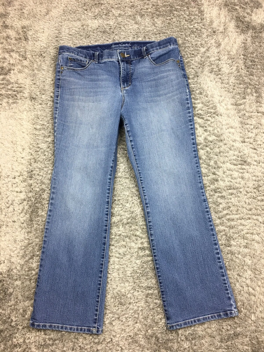 Gloria Vanderbilt Jordyn Curvy Barely Boot Jeans Womens Size 12