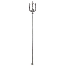 Poseidon King Neptune Aqua Mens Halloween Costume Pitchfork Trident Weapon Prop