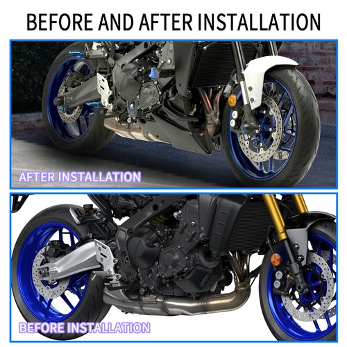 To Engine Spoiler Cowling Belly Pan Skid Plates Guards For Yamaha MT 09 SP 21-24 - Picture 4 of 40