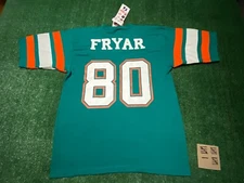 Men’s Adult Vintage Miami Dolphins Irving Fryar T Shirt L Large Football NFL