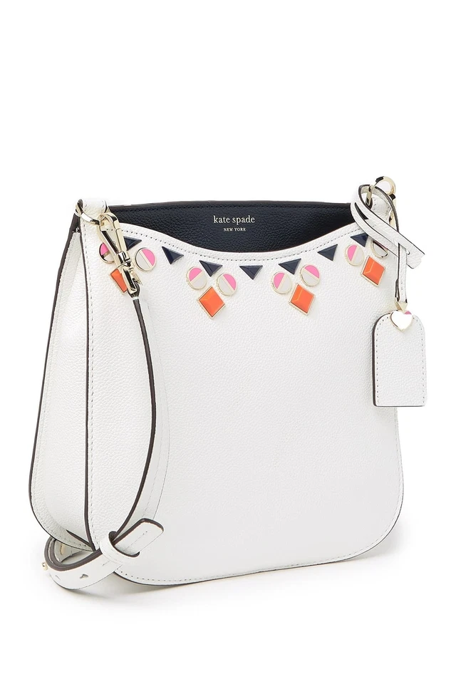Bolso Bandolera Kate Spade New York 249664 Mujer Margaux Joyas Blanco Talla M Foto 4 de 4