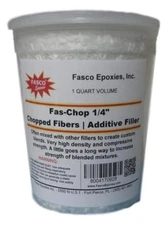 1/4" Chopped Strand Mat Fiberglass Quart
