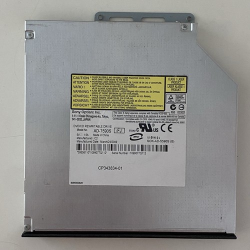 SONY OPTIARC AD-7590S SATA DVD Brenner DVD-RW CDRW DVD-RAM Slimline Slim Line