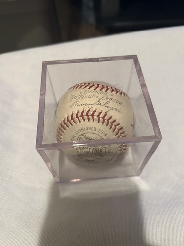Pittsburgh Pirates Signed Team Baseball AUTOGRAPH Auto Mid 1970s