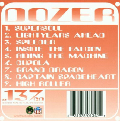 DOZER In The Tail Of A Comet ( CD 2000 Man's Ruin Rec. )