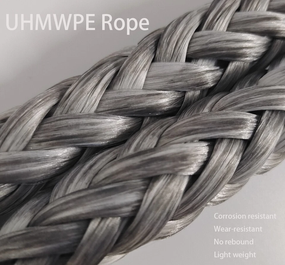 (4 Pcs) Soft Shackle For Off-Road Recovery 40,000 Lbs Breaking Strength Shackles - Image 4 of 4