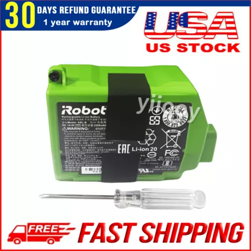 New Original Battery For iRobot Robot Roomba S9 S9+ Authentic ABL-B 4INR19/65-2