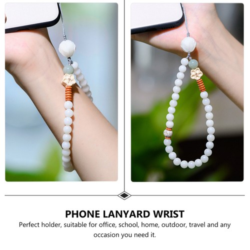 Lanyard Automobile Dangling Ornaments Phone Charm String Beaded Phone Charm - Zdjęcie 7 z 12