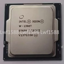 Intel Xeon W-1390T QS 8C 16T TDP35W LGA1200 CPUprocessor supports W480 and W580