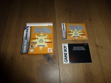 Konami Collector's Series Arcade Advanced Game Boy Box Manual  Insert only READ