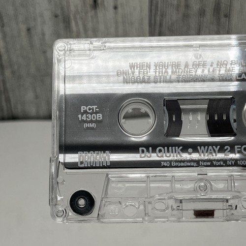 DJ Quik - Way 2 Fonky Gangsta Rap West Coast G-Funk Tape 1992 - Picture 16 of 24