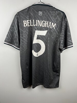 adidas レアル・マドリード BELLINGHAM 5 M Bellingham #5 2XL Adidas Real Madrid Away Champions League