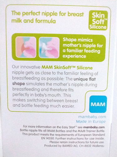 MAM Easy Start Anti-Colic Bottle, Lot of 2, 0+ Months, 5.5oz, Slow Flow Nipple - Picture 9 of 10