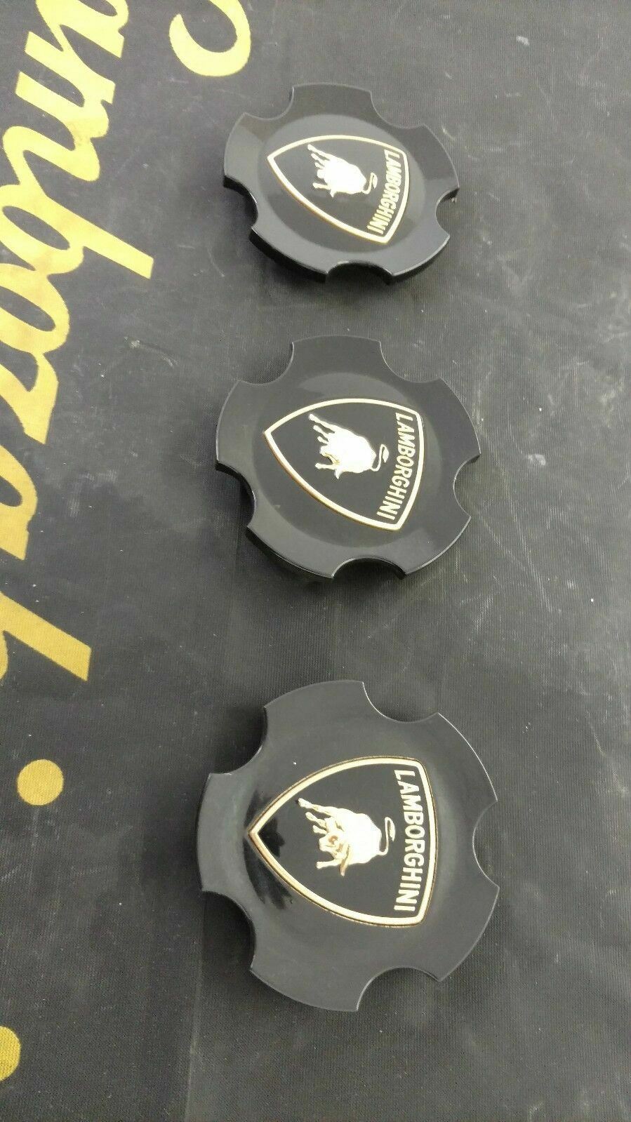 LAMBORGHINI MURCIELAGO LP640 RIM CENTER HUB CAP OEM 410601147B