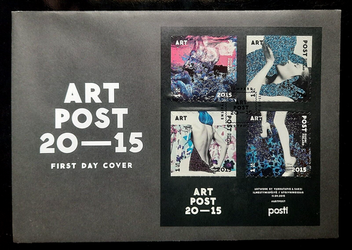 Finland - "LADY ~ POSTERS ~ ART POST" MS Miniature Sheet FDC 2015 - Picture 2 of 7
