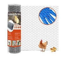 15.7” x 393.7” Galvanized Chicken Wire Mesh Fence (32 Feet) 0.81 per foot