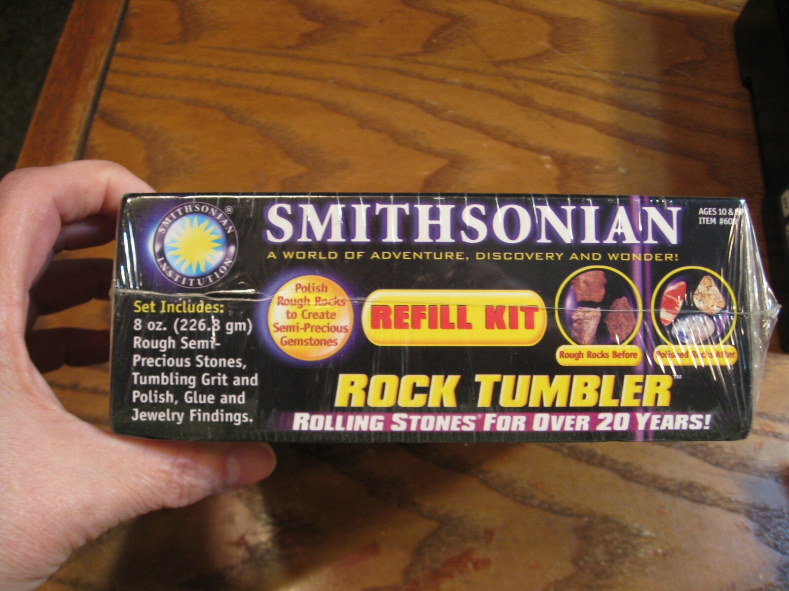 Smithsonian Rock Tumbler Refill Kit eBay