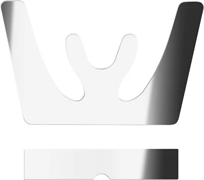 TOOLS MASTERS UK Dental Occlusal Plane Plate - Lab Fox Bite Tool for Orthodontic Cast Models