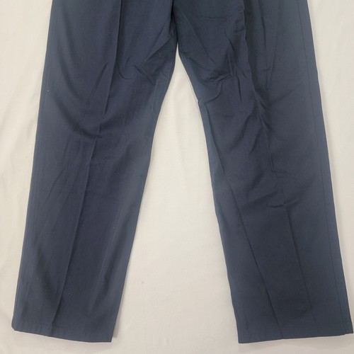 Polo Ralph Lauren Boy's Navy Blue Long Pants NOS NEW Size 14 Pleated Front - Picture 3 of 9