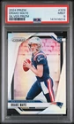 147416014 Drake Maye 2024 Panini Prizm #329 Silver Rookie RC PSA 9