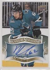2018-19 Upper Deck Signature Sensations Kevin Labanc #SS-KL Auto a3z