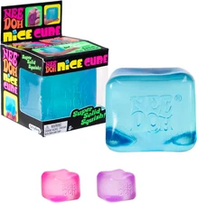 NeeDoh Nice Cube - Sensory Squeeze Toy with Super Solid Squish - 2.25" Cube - Co