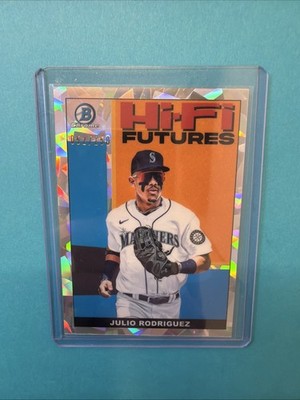 2022 Bowman - Hi-Fi Futures Julio Rodriguez #HIFI-4  /150 Atomic Refractor