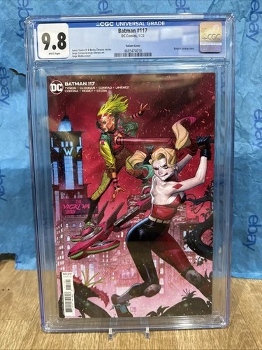 Batman Rebirth #117 CGC 9.8 Molina Variant Cover Graded Comic