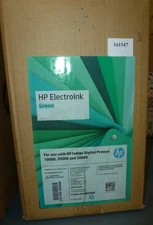 GENUINE HP Indigo ElectroInk for Indigo 10000 20000 and 30000  GREEN  Q4206A