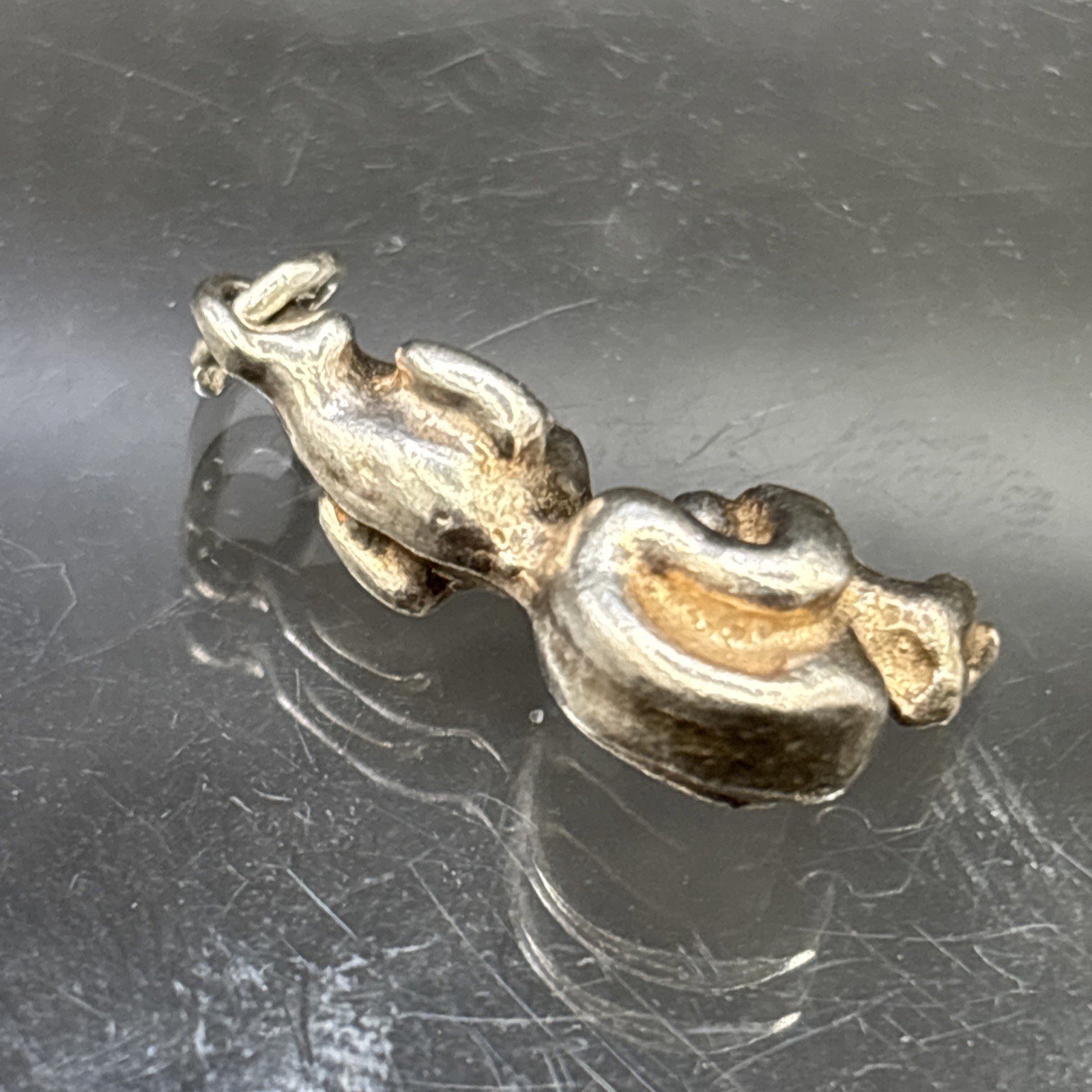 PIXIE IMP Antique Silver Bracelet Charm Collectab… - image 3