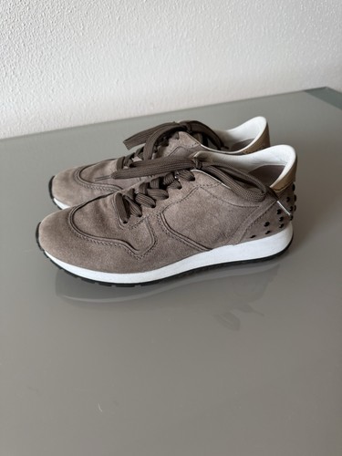 Tod’s Sneaker Beige Wildleder Gr 37 Top Zustand - Bild 2 von 12