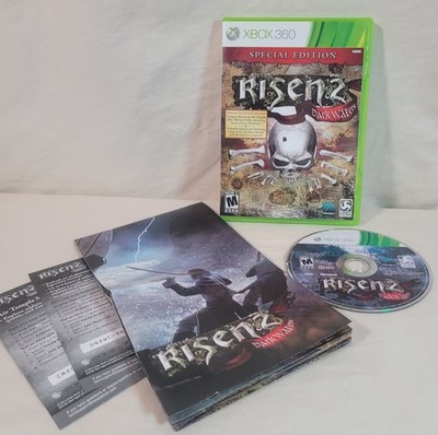 Risen 2: Dark Waters Special Edition (Xbox 360 2012) CiB With Manual Poster