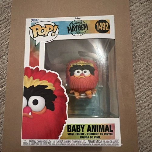 Baby Animal (Muppets Mayhem) Funko Pop! TV Damaged Box
