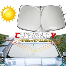 For Toyota Highlander Windshield Sun Shade UV Block Foldable Front Visor Cover