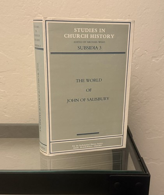 #ad The World of John of Salisbury by Michael Wilks 1984 Hardcover Subsidia 3 $48.45