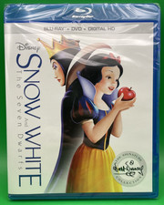 Snow White Seven Dwarfs 2016, Blu-Ray, DVD, 2-Disc Set Signature Col. No Slip