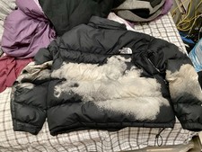 The North Face Nuptse 700 Colorblock Zip Insu...
