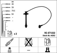 ZüNdleitungssatz Ngk 44262 FüR Rav Toyota SXA11 1 4WD SXA10